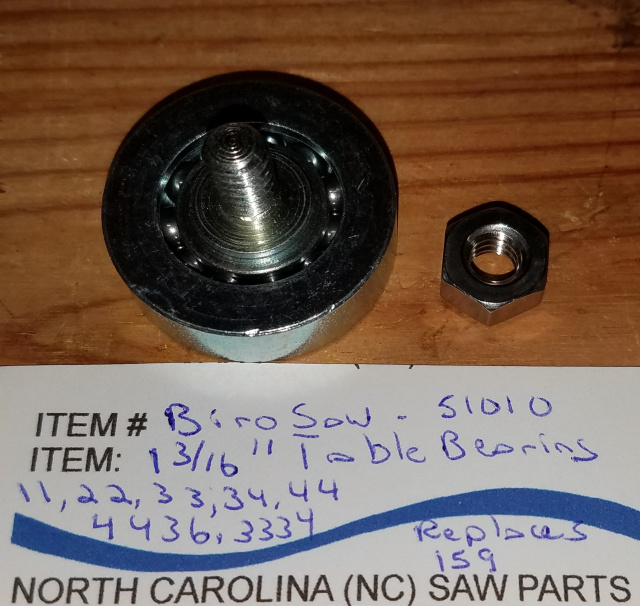 Table Bearing for Biro 11, 22 & 33 Meat Saws. Replaces OEM #159