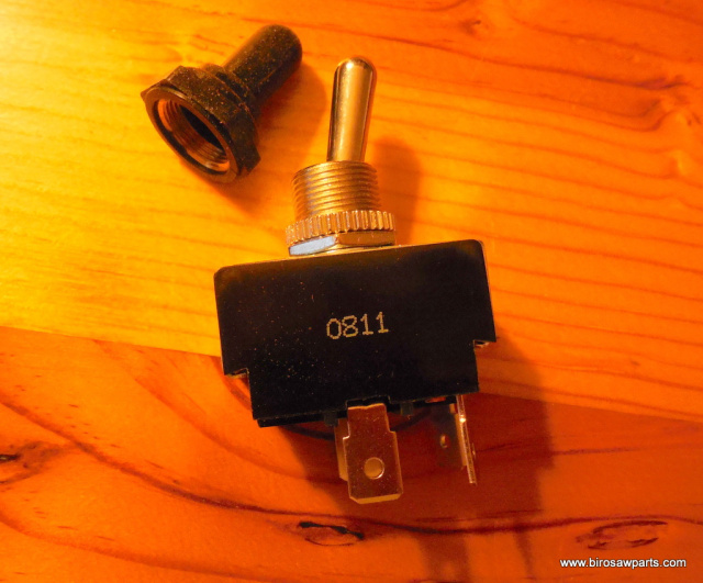 On / Off Toggle Switch with Waterproof Cap for Biro Pro 9. Replaces T3186-4A