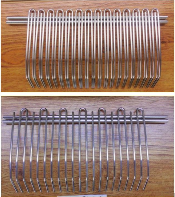 Front & Back Fajita / Stew Wire Comb Set for Biro Pro 9. Replaces T3117-5 & T3116-5