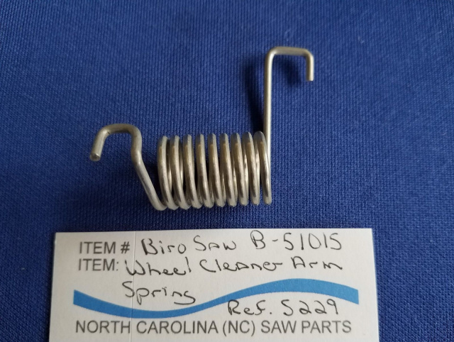 Cleaning Arm Spring For Biro 34, 44, 3334 & 4436 Meat Saw Replaces S229