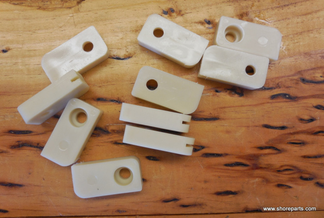 10 Plastic Filler Blocks With Stud For Butcher Boy Saw Replaces #20-1000
