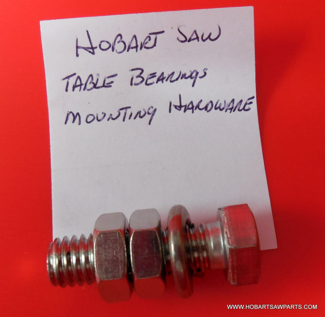HOBART SAW TABLE BEARING & MOUNTING HARDWARE FOR MODELS 5700-5701-5801-6614-6801