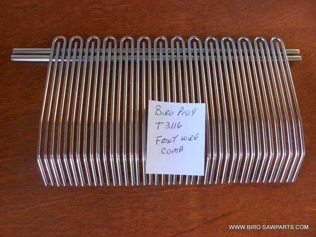 Front Wire Comb 3/8" Spacing for Biro Sir Steak Pro 9. Replaces T3116